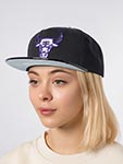 Бейсболка MITCHELL NESS арт. HS8033-CBUBKWH Chicago Bulls NBA (черный)